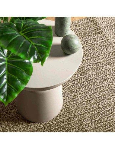 Tappeto ZIZUR Beige 160x230 cm Aspetto Iuta Interni ed Esterni