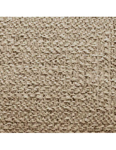 Tappeto ZIZUR Beige 200x290 cm Aspetto Iuta Interni ed Esterni