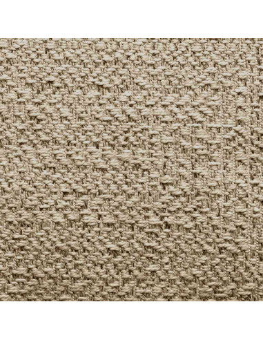 Tappeto ZIZUR Beige 60x110 cm Aspetto Iuta Interni ed Esterni