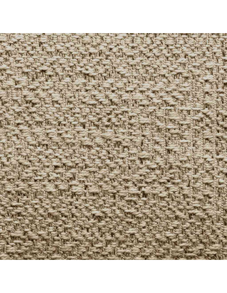 Tappeto ZIZUR Beige 60x110 cm Aspetto Iuta Interni ed Esterni