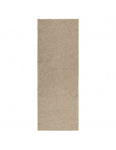 Tappeto ZIZUR Beige 80x200 cm Aspetto Iuta Interni ed Esterni 2