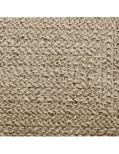 Tappeto ZIZUR Beige 80x250 cm Aspetto Iuta Interni ed Esterni