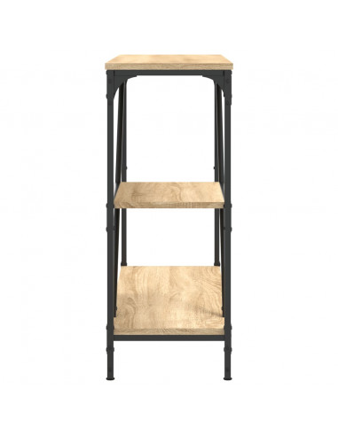 Tavolino Consolle Rovere Sonoma 88,5x30x75 cm Legno Multistrato