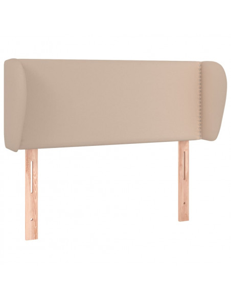Testiera ad Orecchio Cappuccino 103x23x78/88 cm in Similpelle