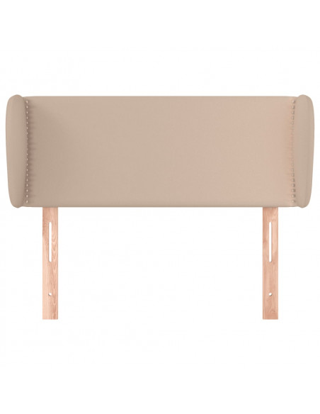 Testiera ad Orecchio Cappuccino 103x23x78/88 cm in Similpelle