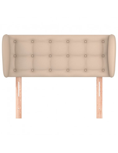 Testiera ad Orecchio Cappuccino 103x23x78/88 cm in Similpelle