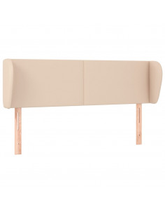 Testiera ad Orecchio Cappuccino 147x23x78/88 cm in Similpelle