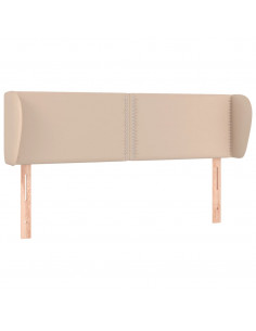 Testiera ad Orecchio Cappuccino 147x23x78/88 cm in Similpelle