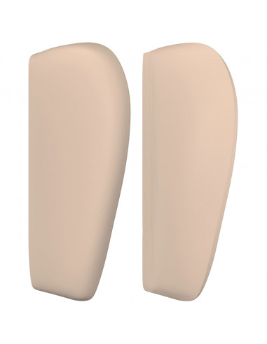 Testiera ad Orecchio Cappuccino 183x23x78/88 cm in Similpelle