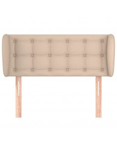 Testiera ad Orecchio Cappuccino 83x23x78/88 cm in Similpelle 2