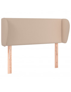 Testiera ad Orecchio Cappuccino 83x23x78/88 cm in Similpelle