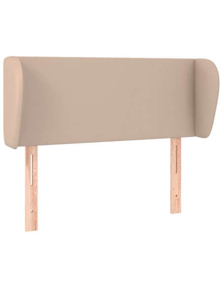 Testiera ad Orecchio Cappuccino 83x23x78/88 cm in Similpelle