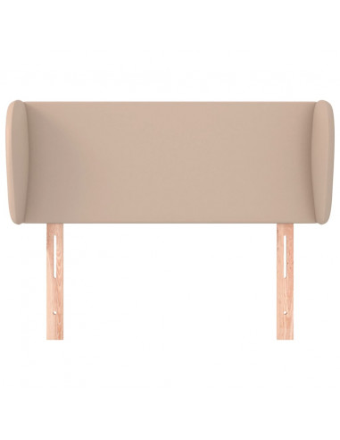 Testiera ad Orecchio Cappuccino 83x23x78/88 cm in Similpelle