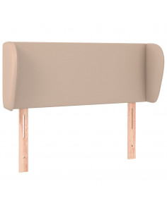 Testiera ad Orecchio Cappuccino 93x23x78/88 cm in Similpelle