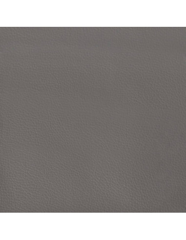 Testiera ad Orecchio Grigia 83x23x78/88 cm in Similpelle