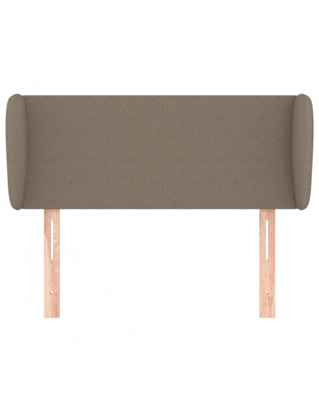 Testiera ad Orecchio Tortora 83 x 23 x 78/88 cm in Tessuto