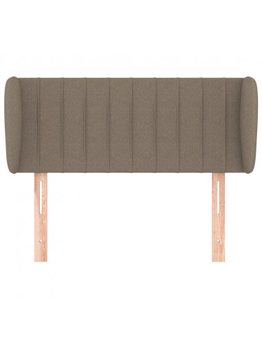 Testiera ad Orecchio Tortora 93x23x78/88 cm in Tessuto