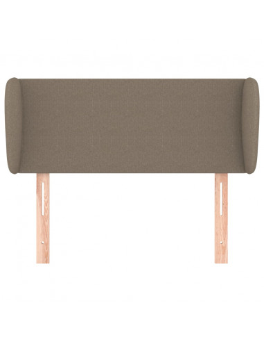 Testiera ad Orecchio Tortora 93x23x78/88 cm in Tessuto