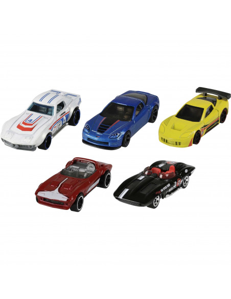 Hot Wheels Confezione 5 Macchinine, Modelli Assortiti, Giocattolo per Bambini 4+ Anni