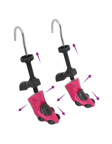 Allargascarpe con Calzascarpe Rosa EU 34-40 in Plastica