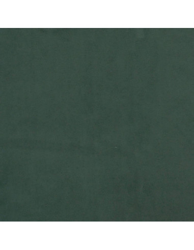 Giroletto con Testiera Verde Scuro 200x200 cm in Velluto
