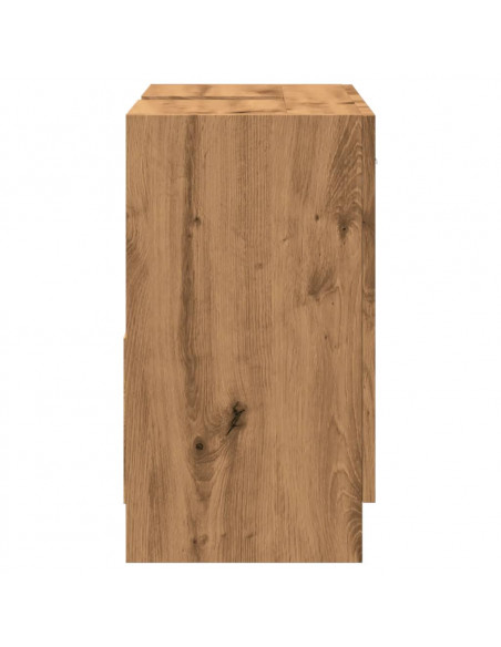 Mobile Lavabo Rovere Artigianale 63x30x54 cm in Truciolato