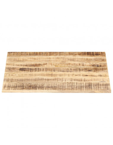 Piano Tavolo in Legno Massello di Mango 15-16 mm 80x80 cm