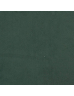 Testiera ad Orecchio Verde Scuro 203x16x118/128 cm in Velluto
