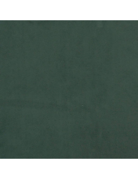 Testiera ad Orecchio Verde Scuro 83x23x118/128 cm in Velluto