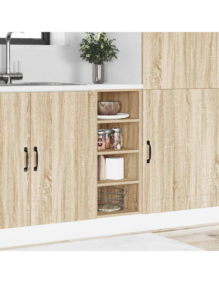 Armadio Inferiore Rovere Sonoma 30x44,5x81,5 cm in Truciolato