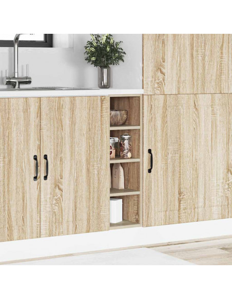 Armadio Inferiore Rovere Sonoma 20x44,5x81,5 cm in Truciolato