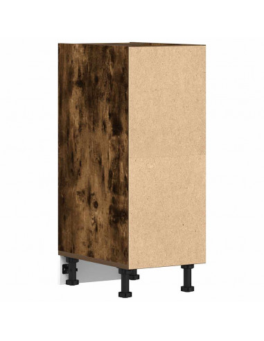 Armadio Inferiore Rovere Fumo 30x44,5x81,5 cm Legno Multistrato