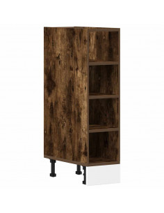 Armadio Inferiore Rovere Fumo 20x44,5x81,5 cm Legno Multistrato