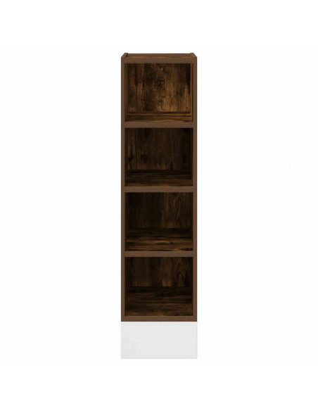 Armadio Inferiore Rovere Fumo 20x44,5x81,5 cm Legno Multistrato