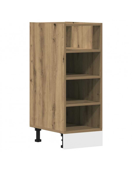 Armadio Inferiore Rovere Artigianale 30x44,5x81,5 cm Truciolato