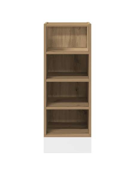 Armadio Inferiore Rovere Artigianale 30x44,5x81,5 cm Truciolato