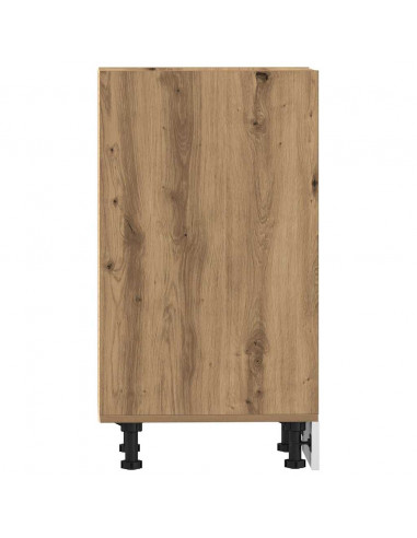 Armadio Inferiore Rovere Artigianale 30x44,5x81,5 cm Truciolato