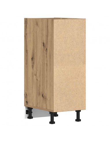 Armadio Inferiore Rovere Artigianale 30x44,5x81,5 cm Truciolato