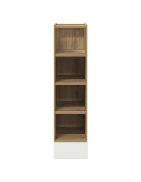 Armadio Inferiore Rovere Artigianale 20x44,5x81,5 cm Truciolato