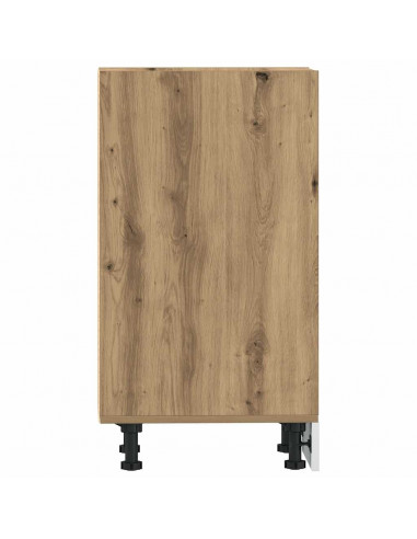 Armadio Inferiore Rovere Artigianale 20x44,5x81,5 cm Truciolato