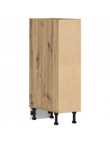 Armadio Inferiore Rovere Artigianale 20x44,5x81,5 cm Truciolato