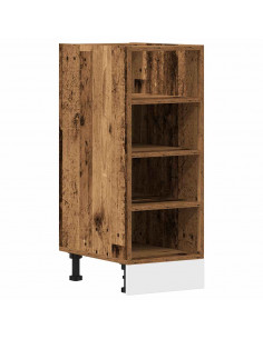 Armadio Inferiore Legno Vecchio 30x44,5x81,5 cm in Truciolato