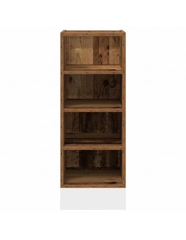 Armadio Inferiore Legno Vecchio 30x44,5x81,5 cm in Truciolato