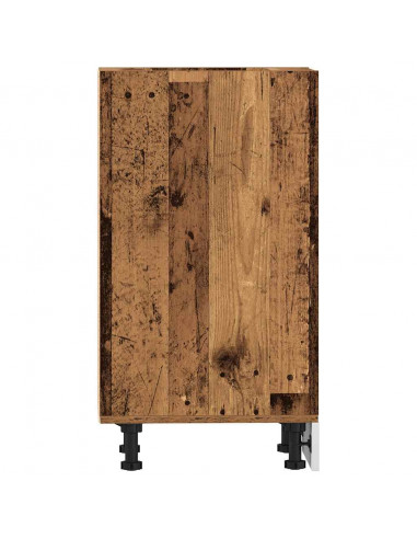 Armadio Inferiore Legno Vecchio 30x44,5x81,5 cm in Truciolato