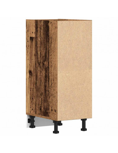 Armadio Inferiore Legno Vecchio 30x44,5x81,5 cm in Truciolato