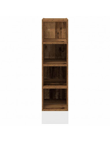 Armadio Inferiore Legno Vecchio 20x44,5x81,5 cm in Truciolato