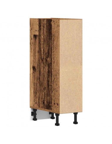 Armadio Inferiore Legno Vecchio 20x44,5x81,5 cm in Truciolato