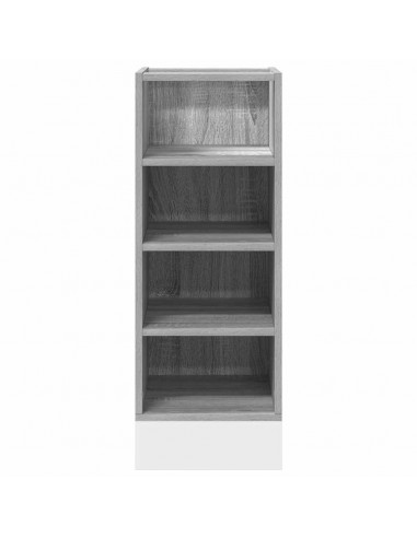 Armadio Inferiore Grigio Sonoma 30x44,5x81,5 cm in Truciolato