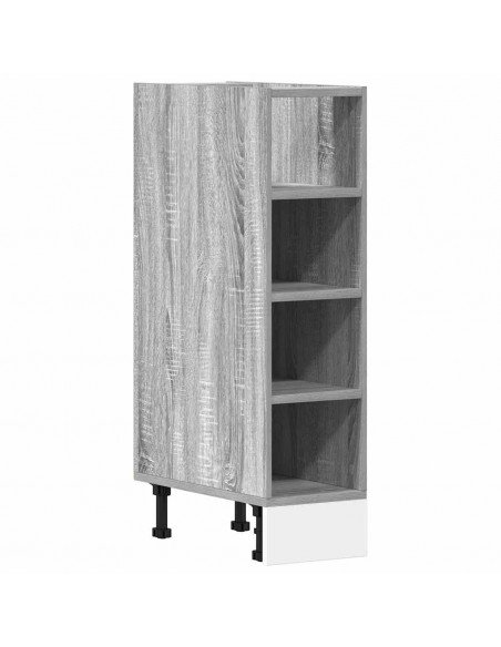 Armadio Inferiore Grigio Sonoma 20x44,5x81,5 cm in Truciolato