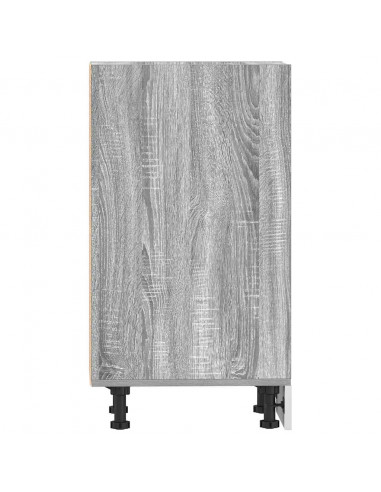 Armadio Inferiore Grigio Sonoma 20x44,5x81,5 cm in Truciolato